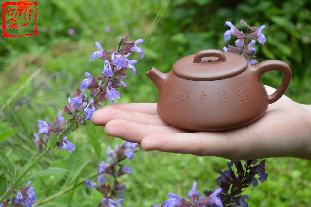 The Dao follows nature - Handmade Yixing Qingshuini Zisha Purple