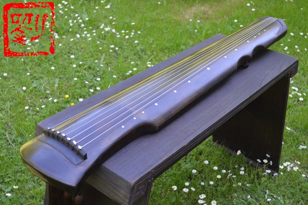 Fu Xi - Handmade Chinese Zither Gu Qin (Chestnut) - Liu - Tea & Art Shop
